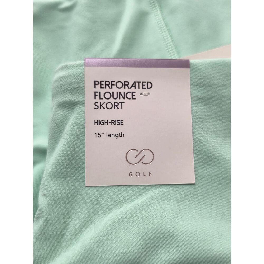 NWT CALIA Golf high rise flounce skort skirt - mint tourmaline green - XXL 2XL - Picture 6 of 7